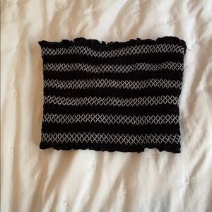 Forever 21 bandeau crop top